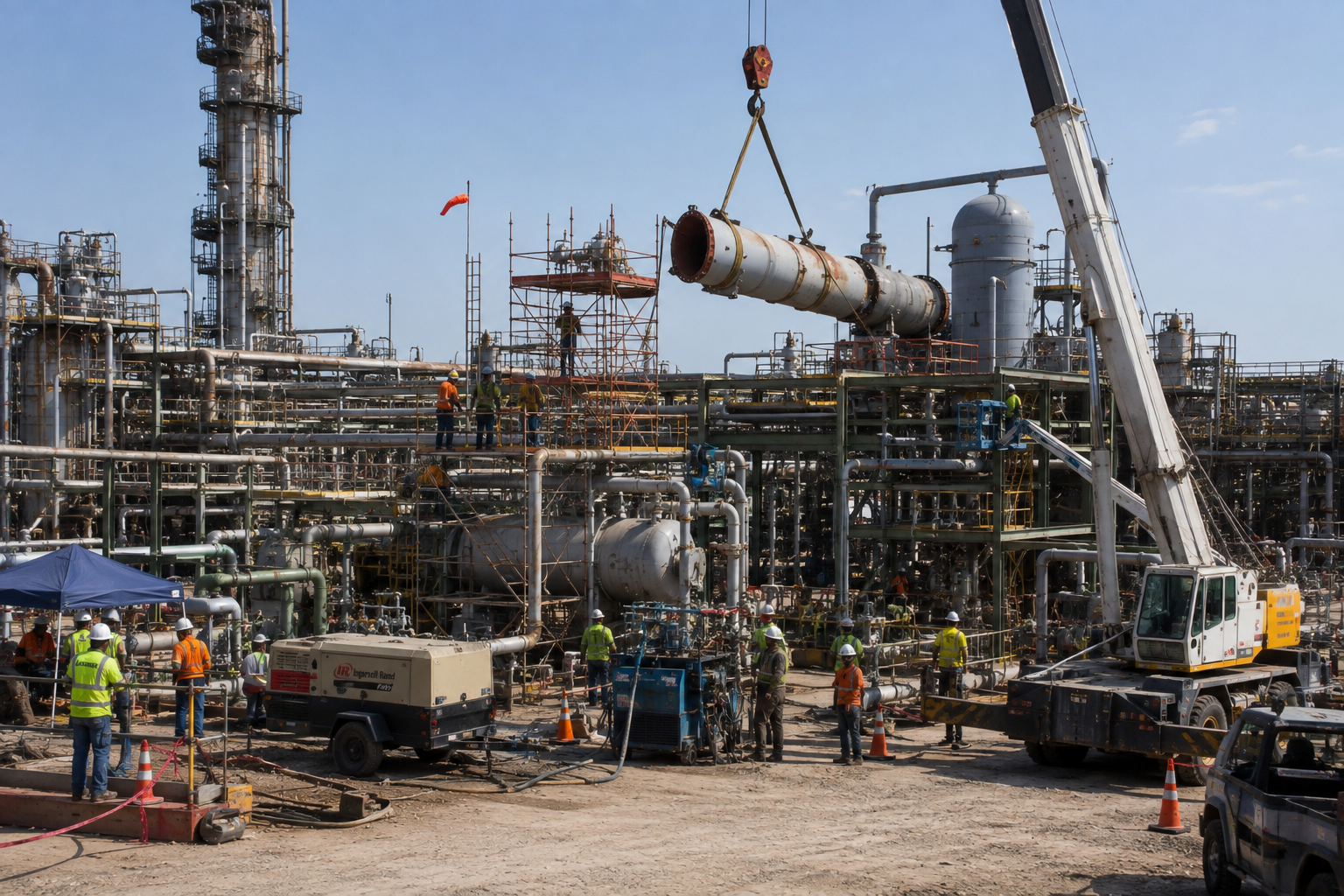 African infrastructure field construction and regional development context